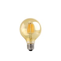 Bec LED G80 4W E27 3000K 200-220V chihlimbar 8x8x12 cm - 1