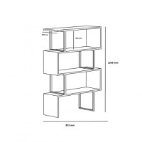 Biblioteca Adriana - Alb, Ud - 3