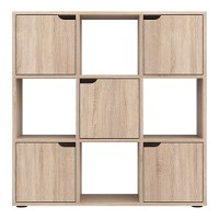 Biblioteca Bookel, Pako World, Sonoma, 88x27x89 cm - 3
