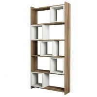 Biblioteca Box Walnut-Cream - 4