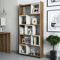 Biblioteca Box Walnut-Cream - 1