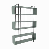 Bibliotecă Bruti Verde 120x180x29.6 cm - 4