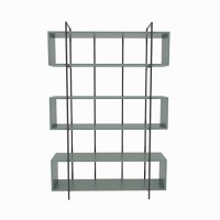 Bibliotecă Bruti Verde 120x180x29.6 cm - 5