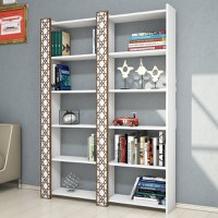 Biblioteca City 2 - Alb - 1
