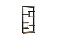 Biblioteca Emina Walnut-Negru - 3