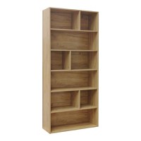 Biblioteca Evergin Natural 80x30x180 cm - 1