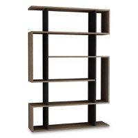 Biblioteca Mito Antracit 108.5x25.5x161 cm - 1