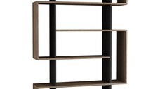 Biblioteca Mito Antracit 108.5x25.5x161 cm