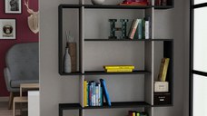 Biblioteca Mito - Antracit, Light Mocha