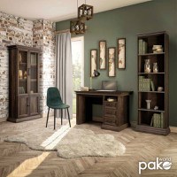 Biblioteca Mozart Walnut 60x34.5x202.5 cm - 3