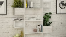 Biblioteca Niho Alb-Light Alb