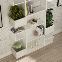 Biblioteca Niho Alb-Light Alb - 2