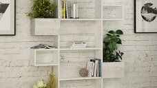 Biblioteca Niho Alb-Light Alb