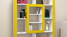 Biblioteca Orkide - Alb, Yellow