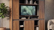 Biblioteca, Oscar, Pako, Nuc 200x40x200 cm