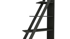 Biblioteca Quina, Pako World, Gri, 100x30x150 cm