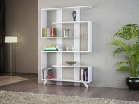 Biblioteca Rain - Alb - 1