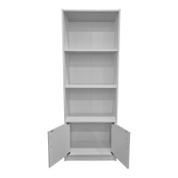 Biblioteca Tekaro Alb 60x29x166 cm - 2