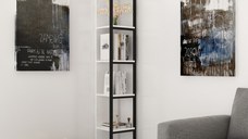 Biblioteca Texas - Negru, Alb