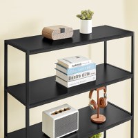 Biblioteca Vasagle Gri 100x35x180 cm - 4