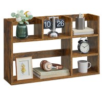 Biblioteca Vasagle, Maro Rustic, LBC815B02, 80 x 20 x 50 cm - 1