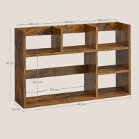 Biblioteca Vasagle, Maro Rustic, LBC815B02, 80 x 20 x 50 cm - 3