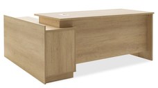 Birou Amazon Left Sonoma 180x160x76 cm