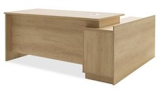 Birou Amazon Right Sonoma 180x160 cm - Design Modern si Functionalitate