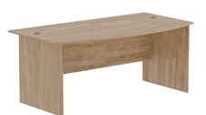 Birou Anze profesional melamina naturala 180x93.5x75 cm