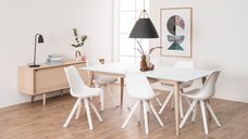 Bufet Century din stejar deschis, 180 x 45 x 71 cm