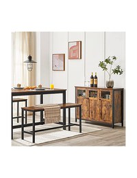 Bufet living, Vasagle, Maro Rustic, LSC099B01, 100 x 35 x 75 cm - 2