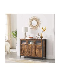 Bufet living, Vasagle, Maro Rustic, LSC099B01, 100 x 35 x 75 cm - 6