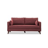 Canapea 2 locuri Bella Rosu 177x85x81 cm - 8