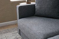 Canapea 2 Locuri Eva Gri - 3