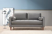 Canapea 2 locuri Jaber Gri 178x80 cm - 1