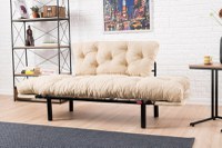 Canapea 2 locuri Nitta, Crem - 4