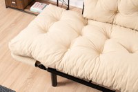 Canapea 2 locuri Nitta, Crem - 5