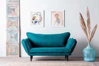 Canapea 2 locuri Vino, Verde Petrol - 2