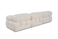Canapea 3 locuri Bubble Alb - 6