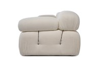 Canapea 3 locuri Bubble Alb - 9