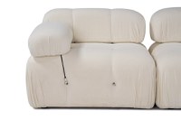 Canapea 3 locuri Bubble Alb - 11