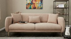 Canapea 3 locuri extensibila Simena Bej