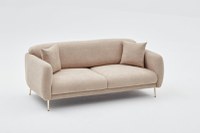 Canapea 3 locuri extensibila Simena Bej - 10