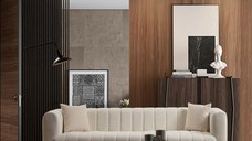 Canapea 3 locuri Sana Crem 230x80 cm