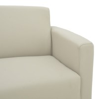 Canapea 3 locuri Sirica, Pako World, Bej, 185x82x81 cm - 4