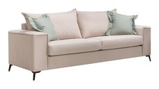 Canapea cu 3 locuri Verona 3 Pako World Crem 225x93x100 cm