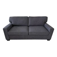 Canapea extensibila 2 locuri Polaris, Pako World, Gri inchis, 181x91x83 cm - 3