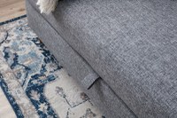 Canapea Extensibila, 3 Locuri Eva Gri - 7