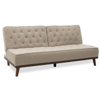 Canapea extensibila Marco material bej 180x80x80cm - 1