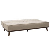 Canapea extensibila Marco material bej 180x80x80cm - 3